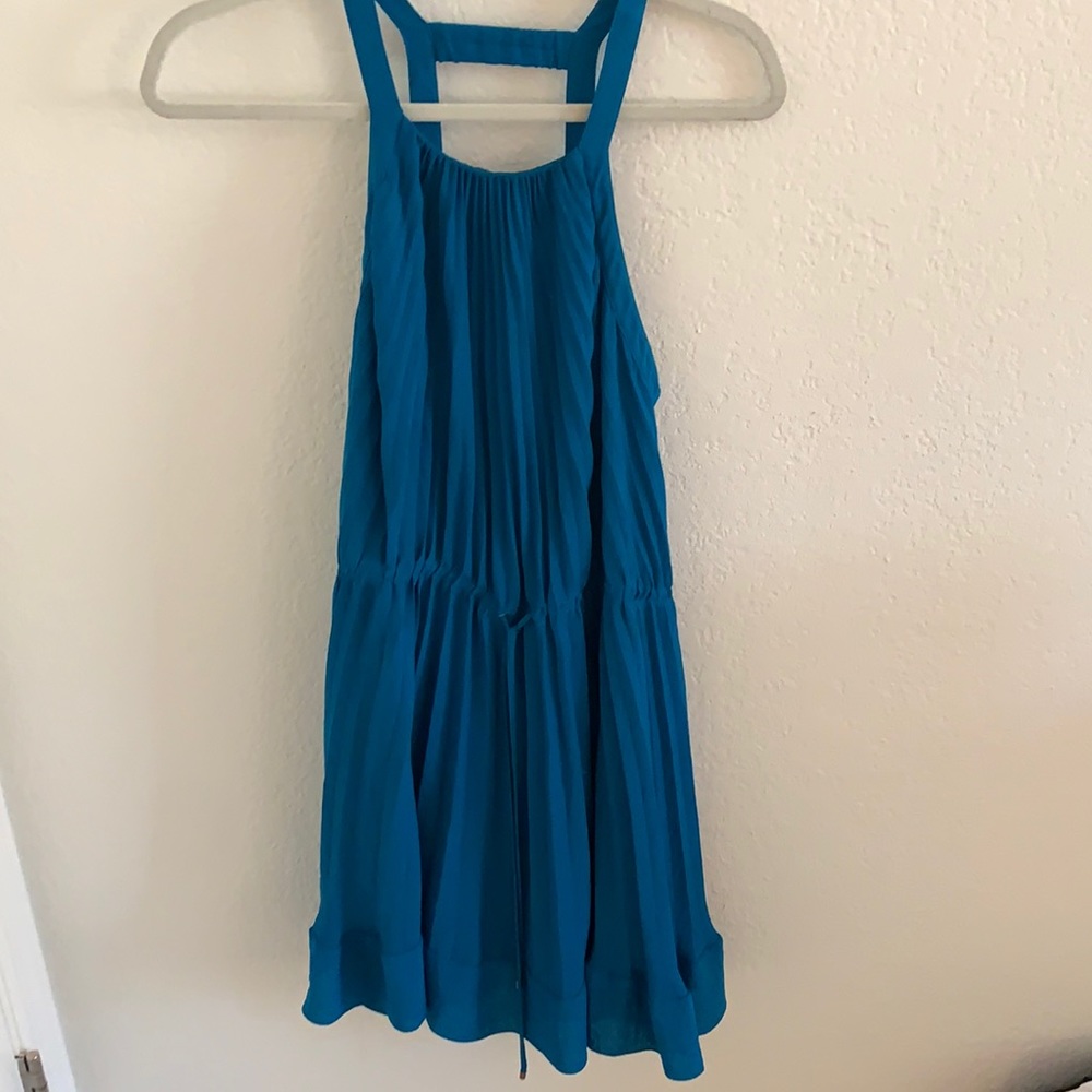 Turquoise Rebecca taylor dress